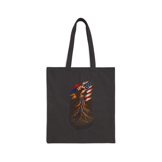 Armenian American Tote Bag