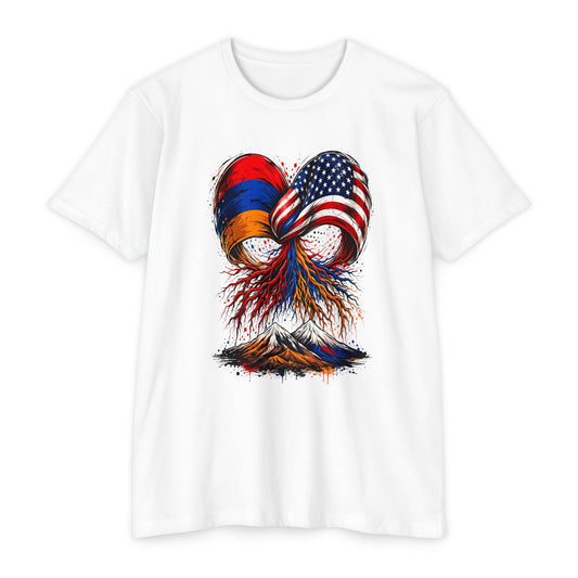 Armenian American Bow Roots Shirt